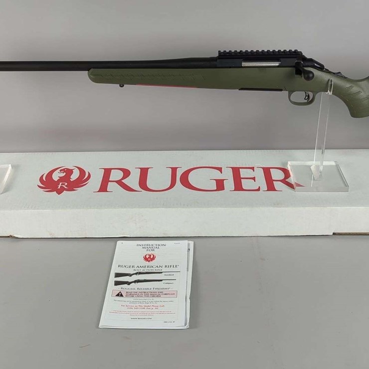 Ruger American .243 Win Bolt Action Rifle SN# 694035590, Left Handed, Manual, In Original Box