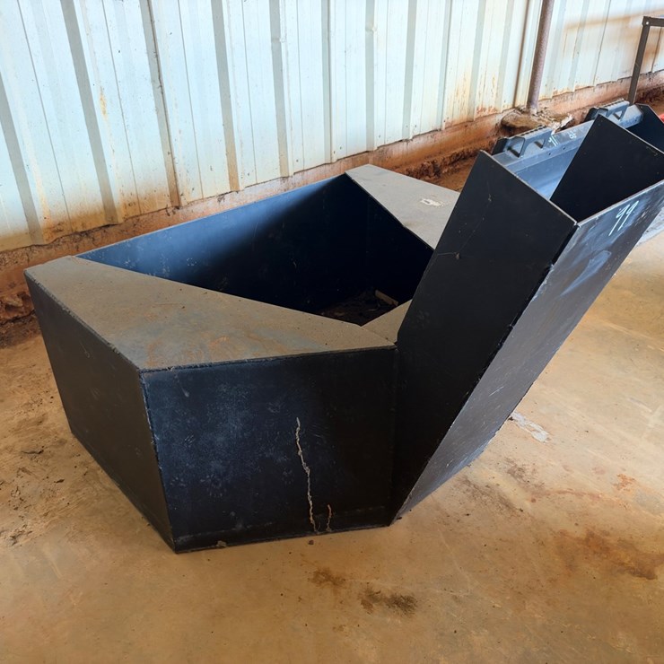 #99 • Skid Steer Hopper Bucket Attachment