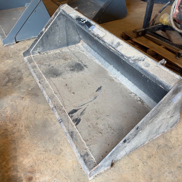 #93 • Blue Diamond 60 inch Skid Steer Loader Bucket