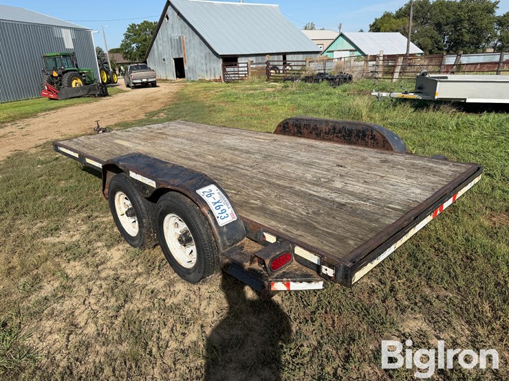 1991-assembled-16'-t/a-flatbed-trailer-image-7