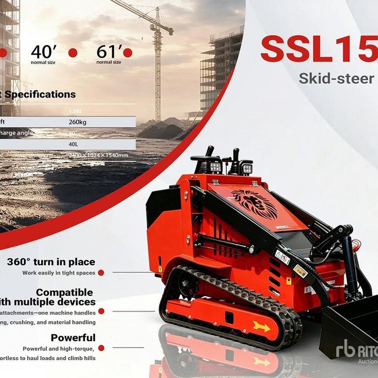 SSL1500 Skid Steer Loader