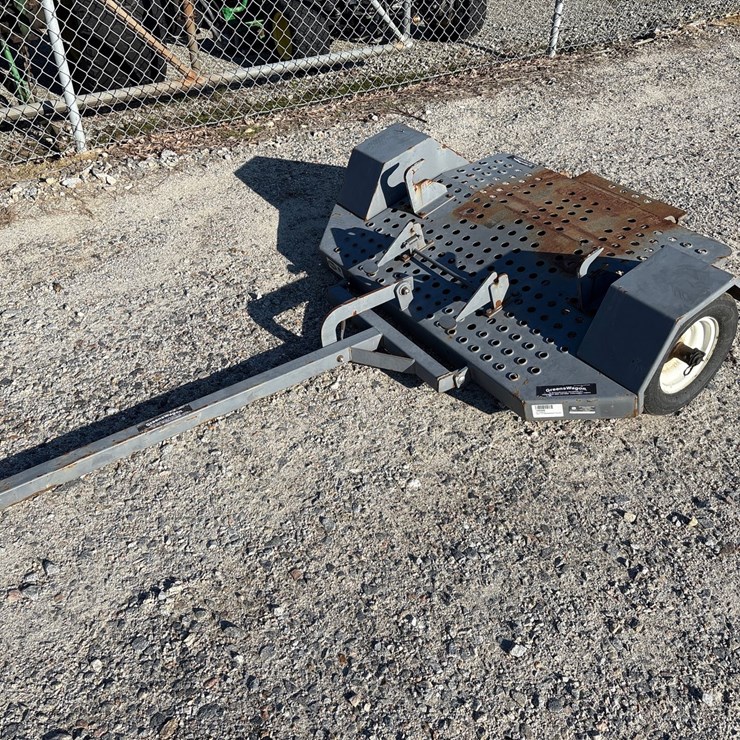 #1064 • 2021 Greens Groomer Walkmower Trailer 199596