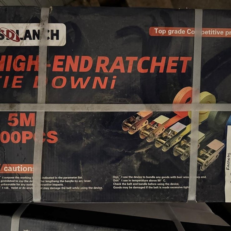 Lot of 5M Rachet Straps