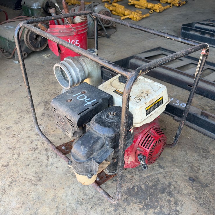 #104 • Honda WP40X 4in Gas-Powered Water Pump