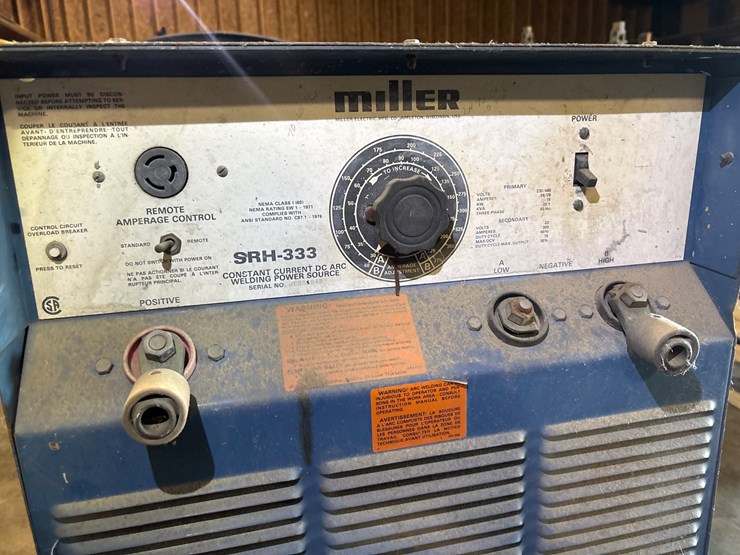 #187-•-miller-srh-333-dc-arc-welding-power-source-image-5