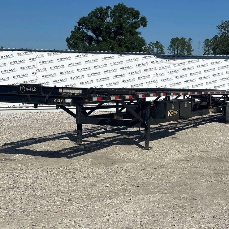 2024 Kaufman FW-37K56LPD Tri-Axle Car Hauler Trailer