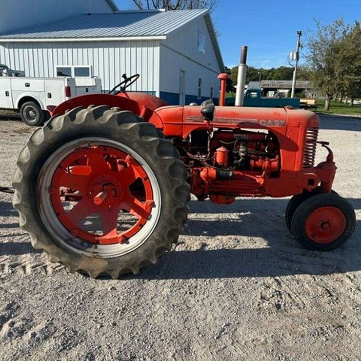 Case SC Tractor and Plow