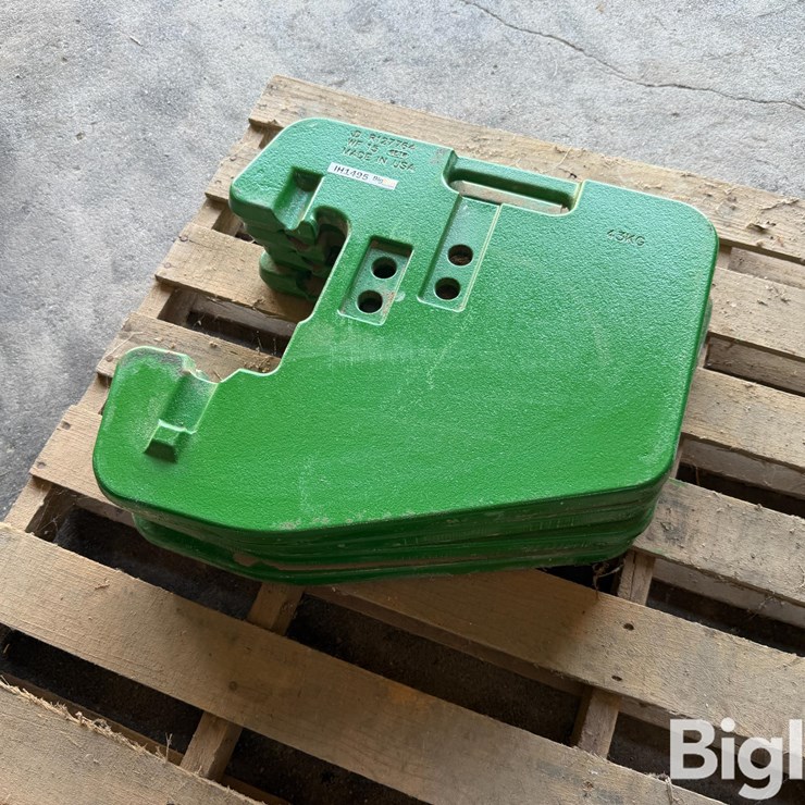 Suitcase Weights 43kg