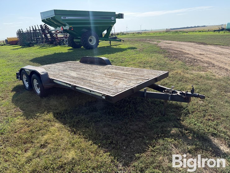 1991-assembled-16'-t/a-flatbed-trailer-image-3