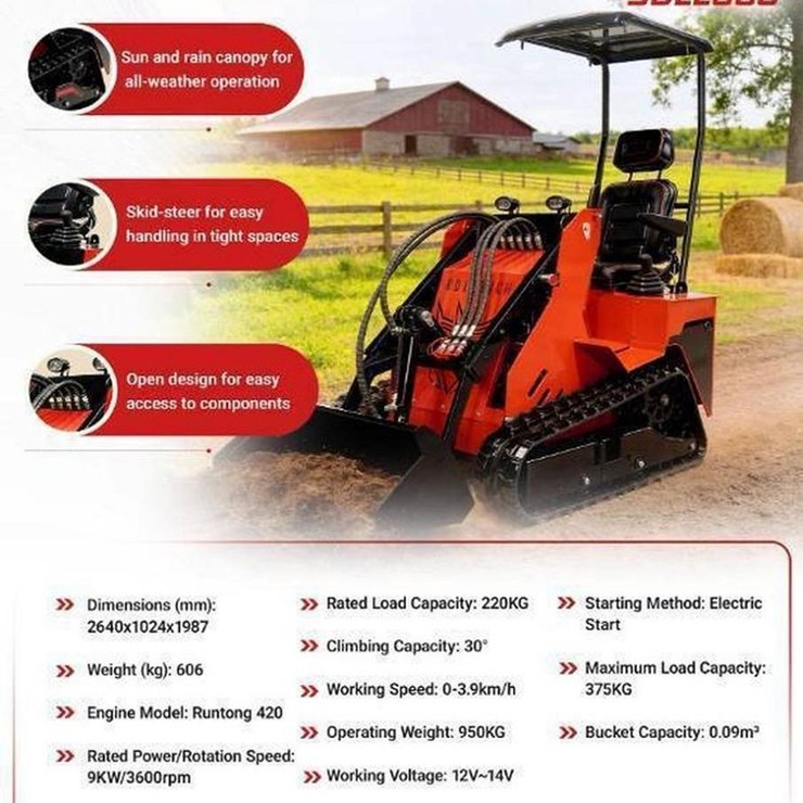 SDLL580 Mini Skid Steer