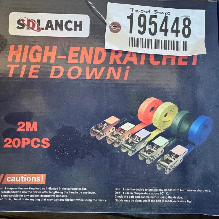 2M Ratchet Straps