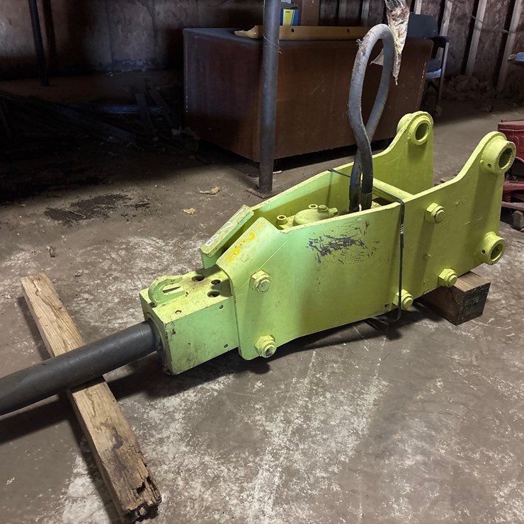 #178 • Steel Hydraulic Breaker Excavator Attachment