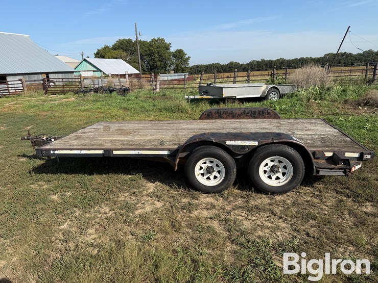 1991-assembled-16'-t/a-flatbed-trailer-image-8