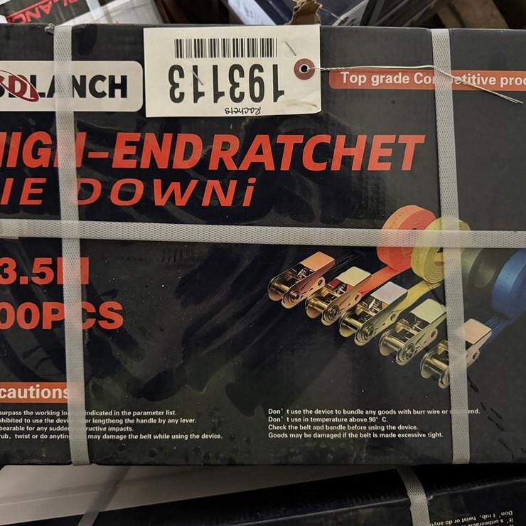 Lot of 3.5M Rachet Straps