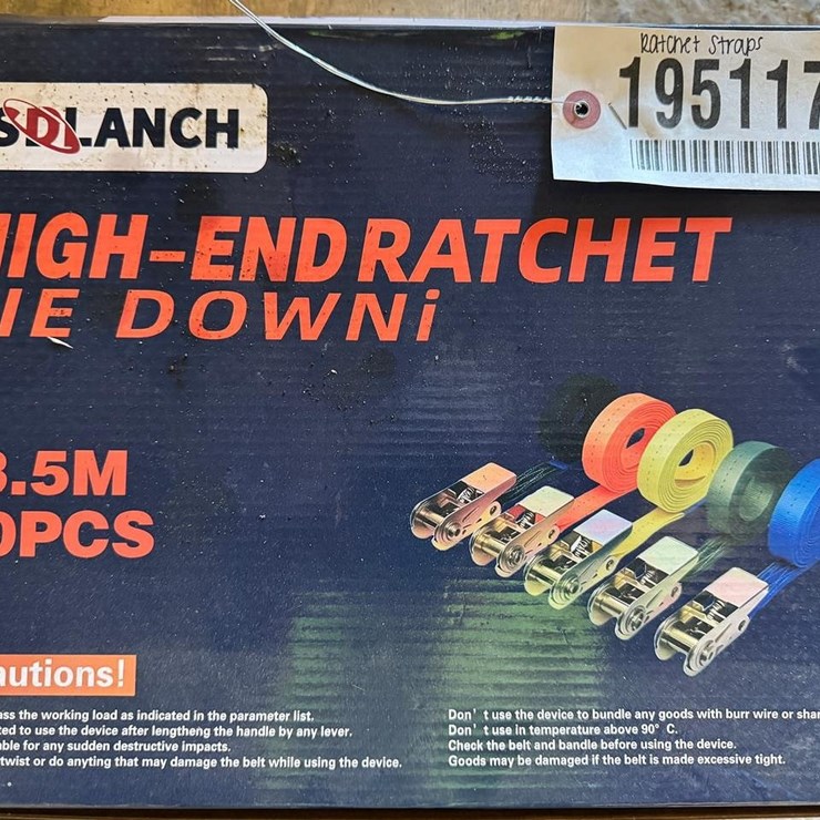3.5M Ratchet Straps