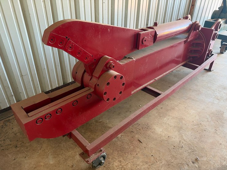 #139-•-hydraulic-shear-excavator-attachment-with-rolling-stand-image-1
