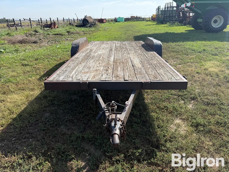1991-assembled-16'-t/a-flatbed-trailer-image-2