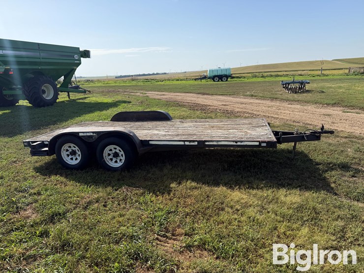 1991-assembled-16'-t/a-flatbed-trailer-image-4