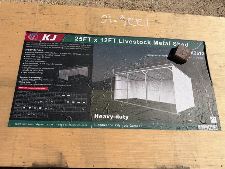 #5123-•-25ftx12ft-livestock-metal-shed-image-4