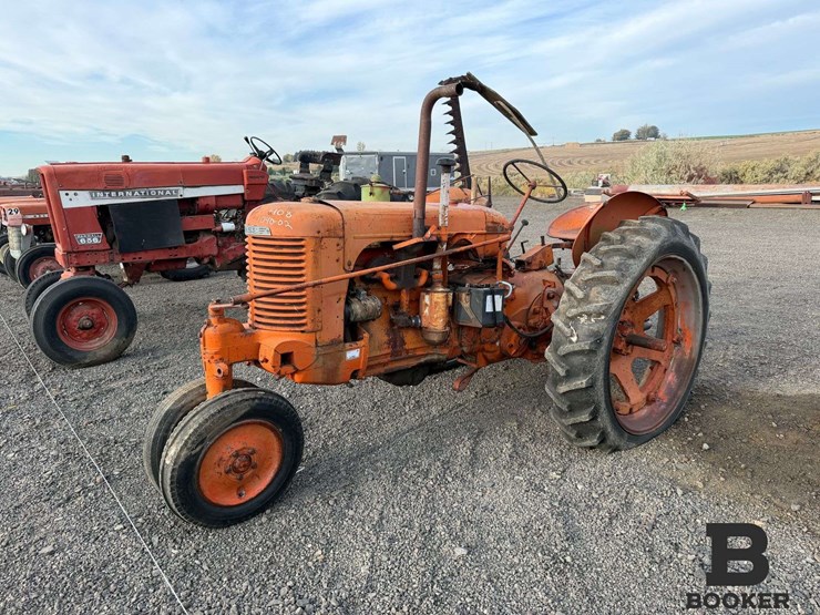 1948-case-model-sc-tractor-w/sickle-mower---non-running-image-2