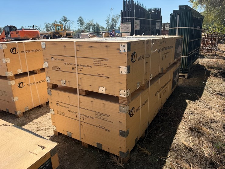 #5117-•-unused-42ft-x-30ft-metal-storage-shed-image-3