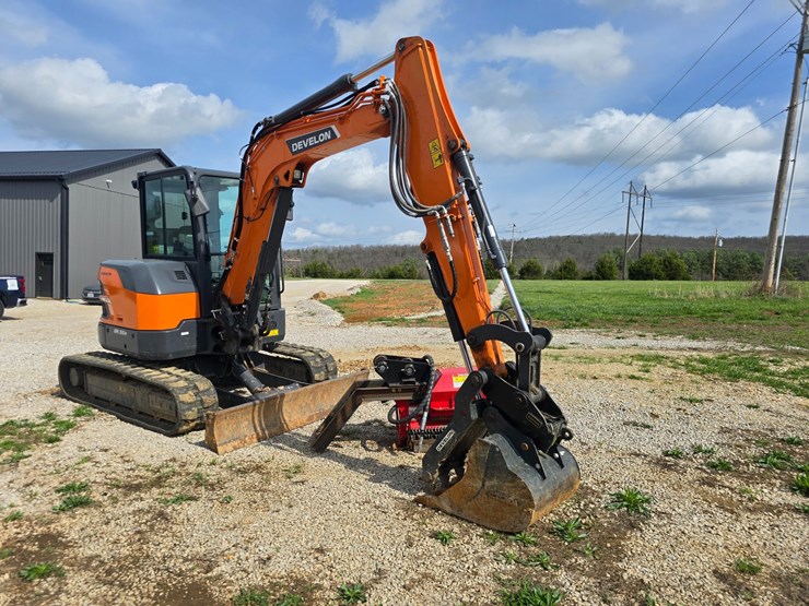 #23976-•-2024-dx-55r-excavator-and-mulching-head-image-22