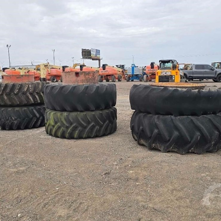 QTY. (6) TRACTOR TIRES WITH RIMS