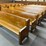#46845-•-lot-of-(5)-wooden-pews-inv#46845-image-1