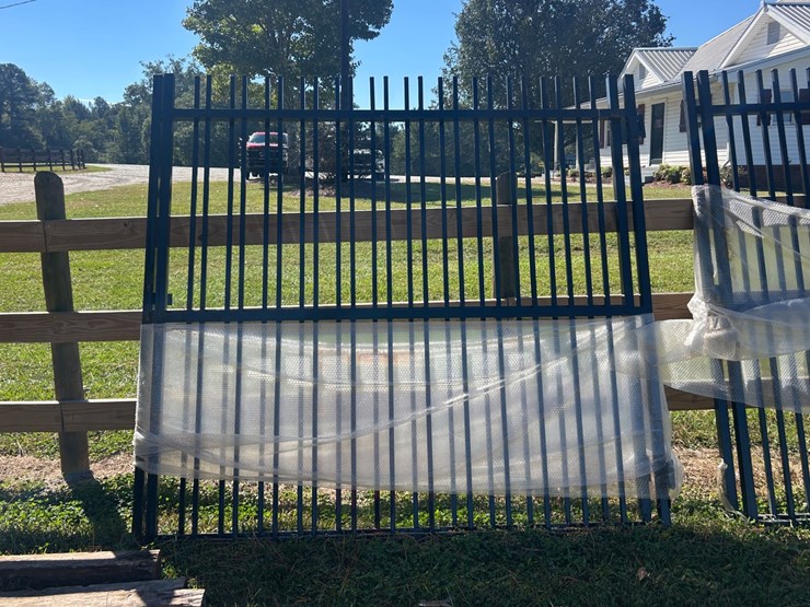 #184-•-14ft-bi-parting-wrought-iron-gate-image-1