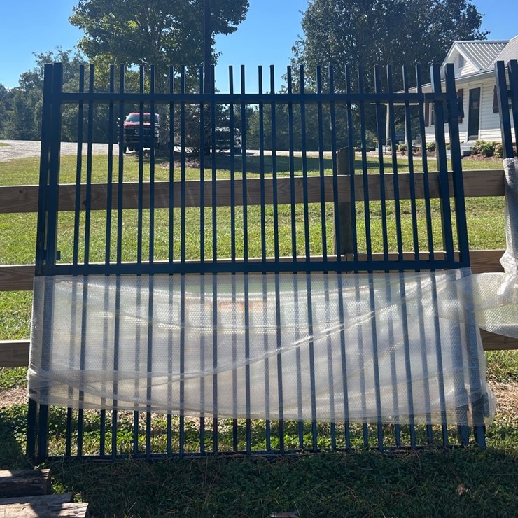 #184 • 14ft Bi-Parting Wrought Iron Gate