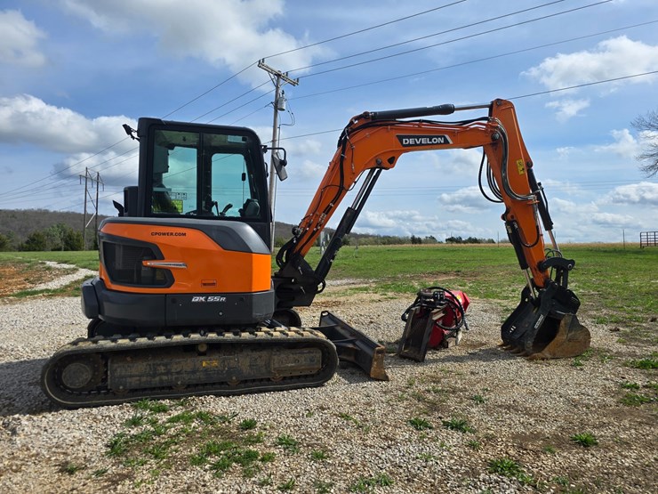#23976-•-2024-dx-55r-excavator-and-mulching-head-image-17