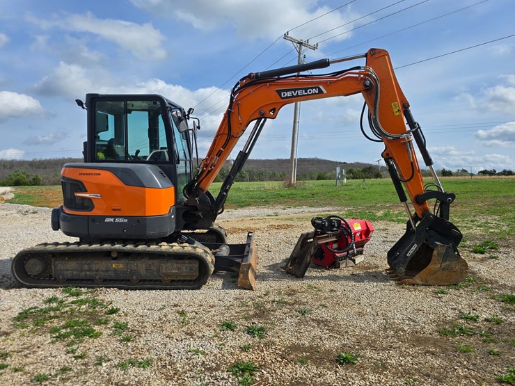 #23976-•-2024-dx-55r-excavator-and-mulching-head-image-18