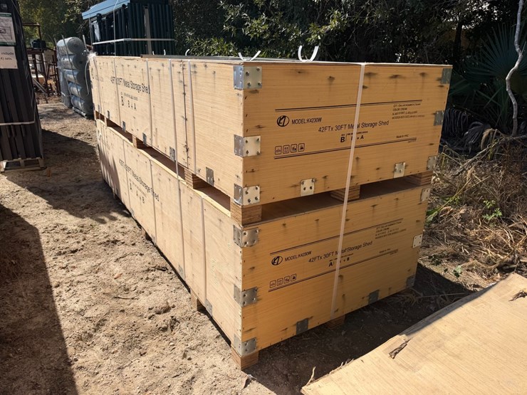 #5117-•-unused-42ft-x-30ft-metal-storage-shed-image-2