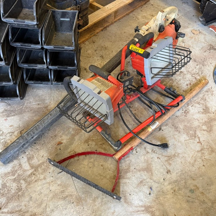 #54918 • Lot of Stihl Leaf Blower, Yard Tools & Light INV#54918