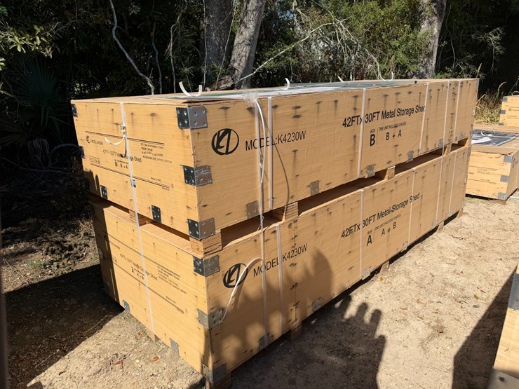 #5117-•-unused-42ft-x-30ft-metal-storage-shed-image-1