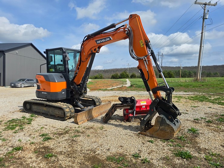 #23976-•-2024-dx-55r-excavator-and-mulching-head-image-21