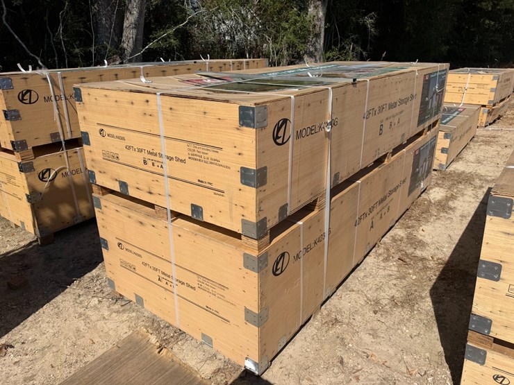 #5116-•-unused-42ft-x-30ft-metal-storage-shed-image-2