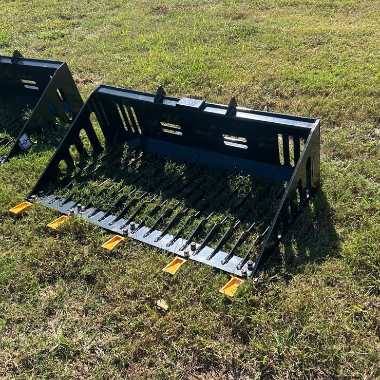 #193 • Mini Skid Steer Rock Bucket