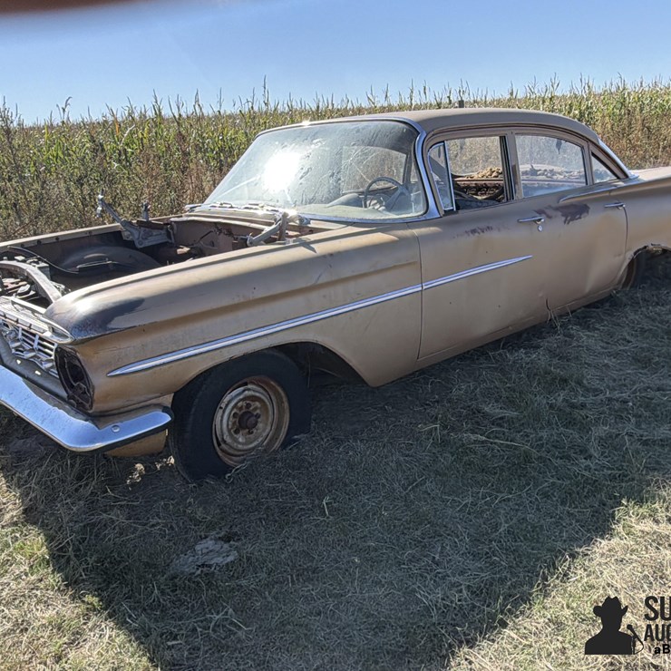 1959 Chevrolet Biscayne 4-Door Sedan For Parts
