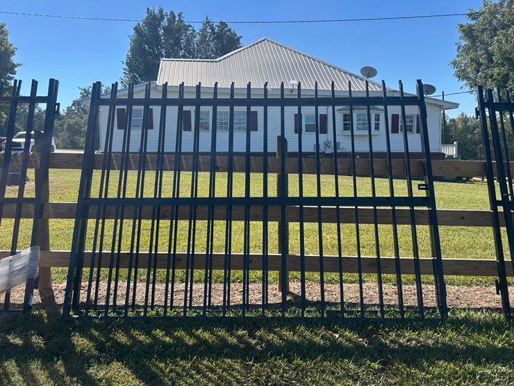 #186-•-20ft-bi-parting-wrought-iron-gate-image-1