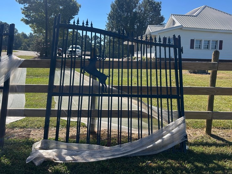 #185-•-14ft-bi-parting-wrought-iron-gate-image-1