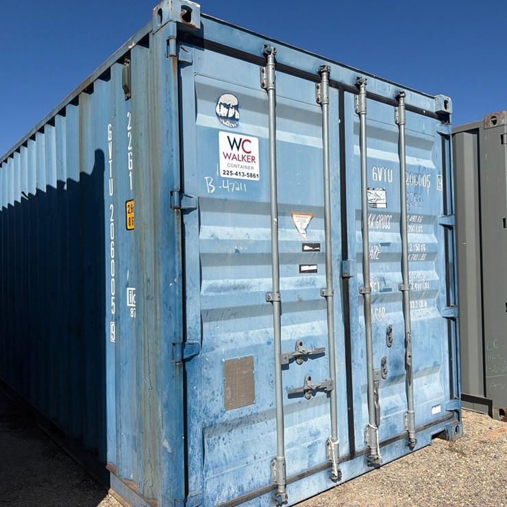 #47211 • 20FT SHIPPING CONTAINER