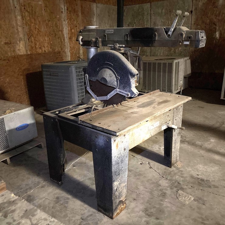 #167 • DeWalt Radial Arm Saw on Metal Stand