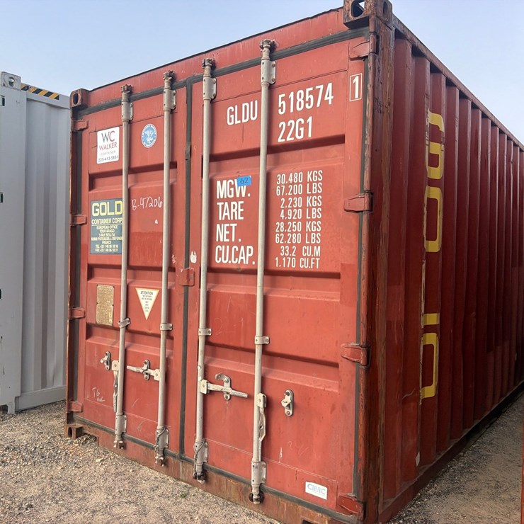 #47206 • 20FT SHIPPING CONTAINER