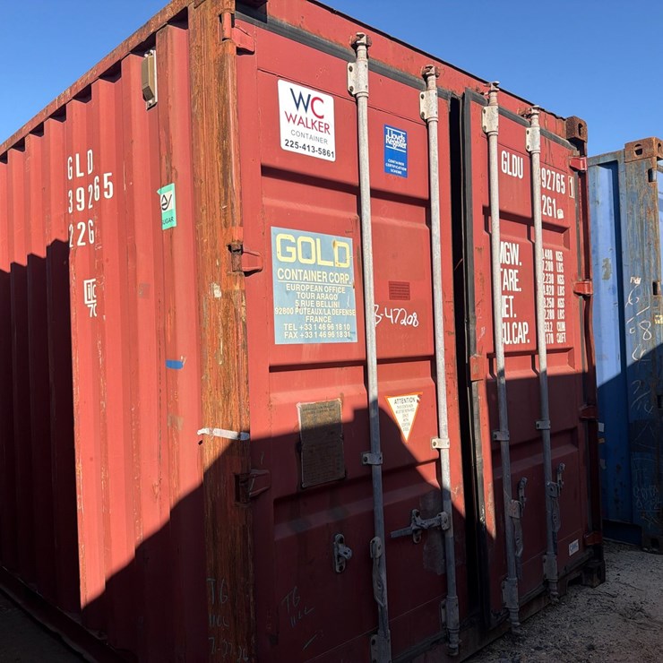 #47208 • 20FT SHIPPING CONTAINER