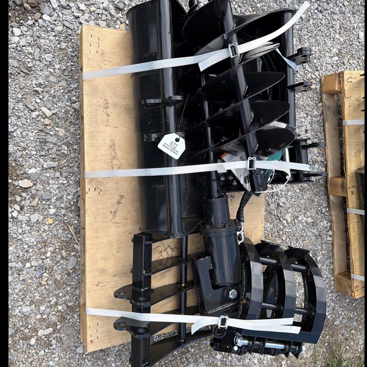 #672 • Future 9 Piece Mini Excavator Attachment Set