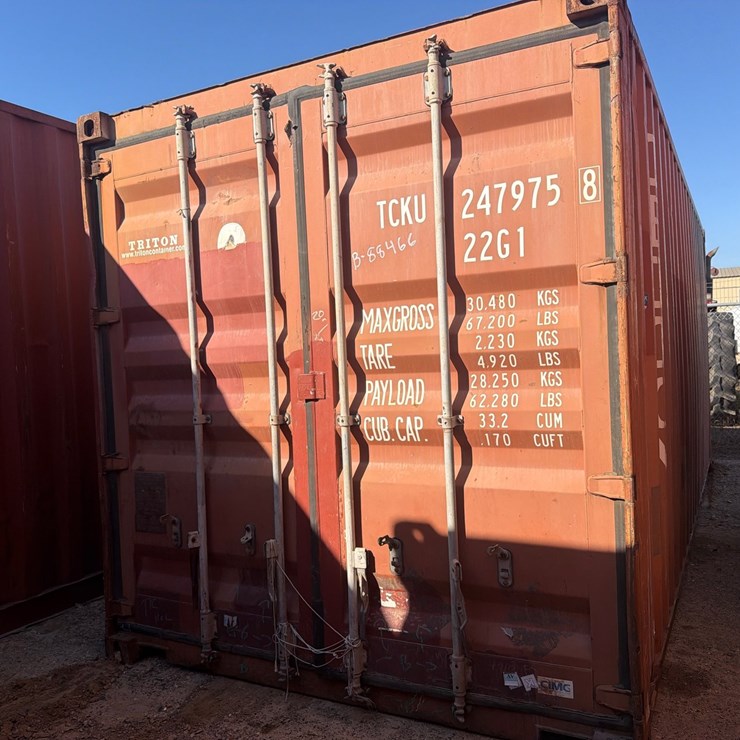 #88466 • 20FT SHIPPING CONTAINER