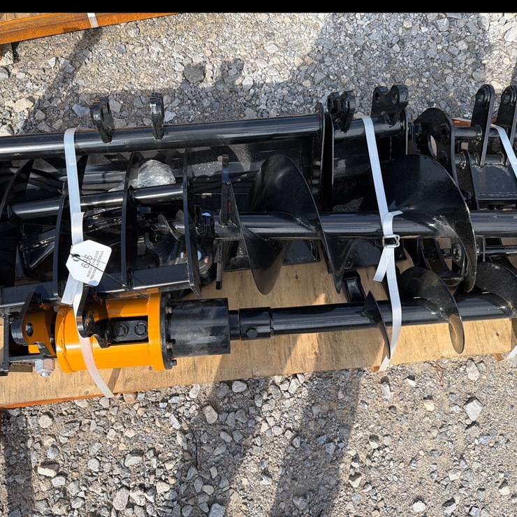 #686 • Future 8 Piece Mini Excavator Attachment Set