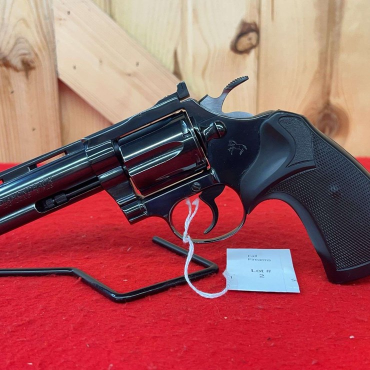 Colt Diamonback .22 LR DA Revolver
