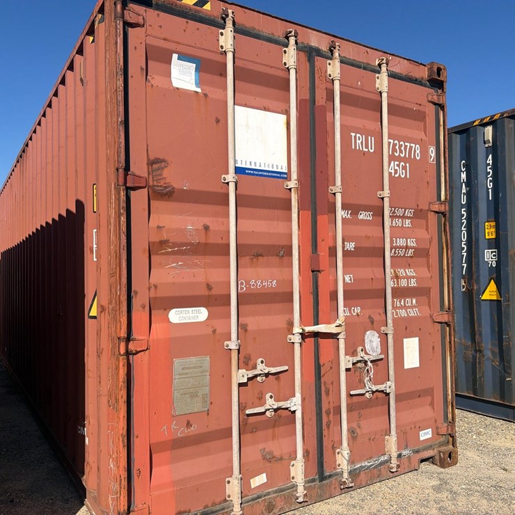 #88458 • 40FT SHIPPING CONTAINER